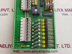 Cegelec m73-60001 16 way digital input panel 20×4358/10
