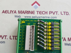 Cegelec controls 20×4358a1sr 16 way digital input panel