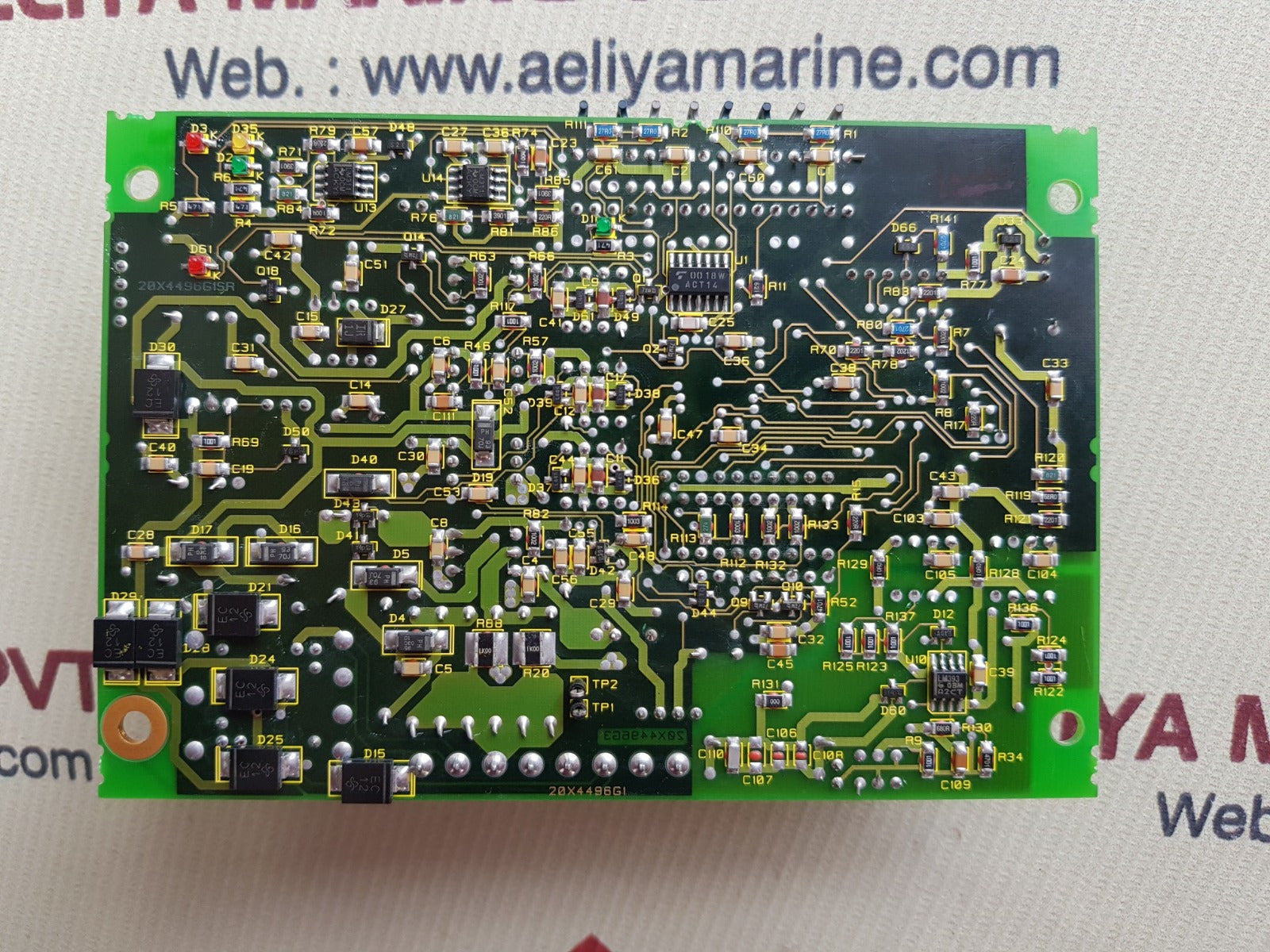 Alstom power 20x4496 pcb card rev 0002