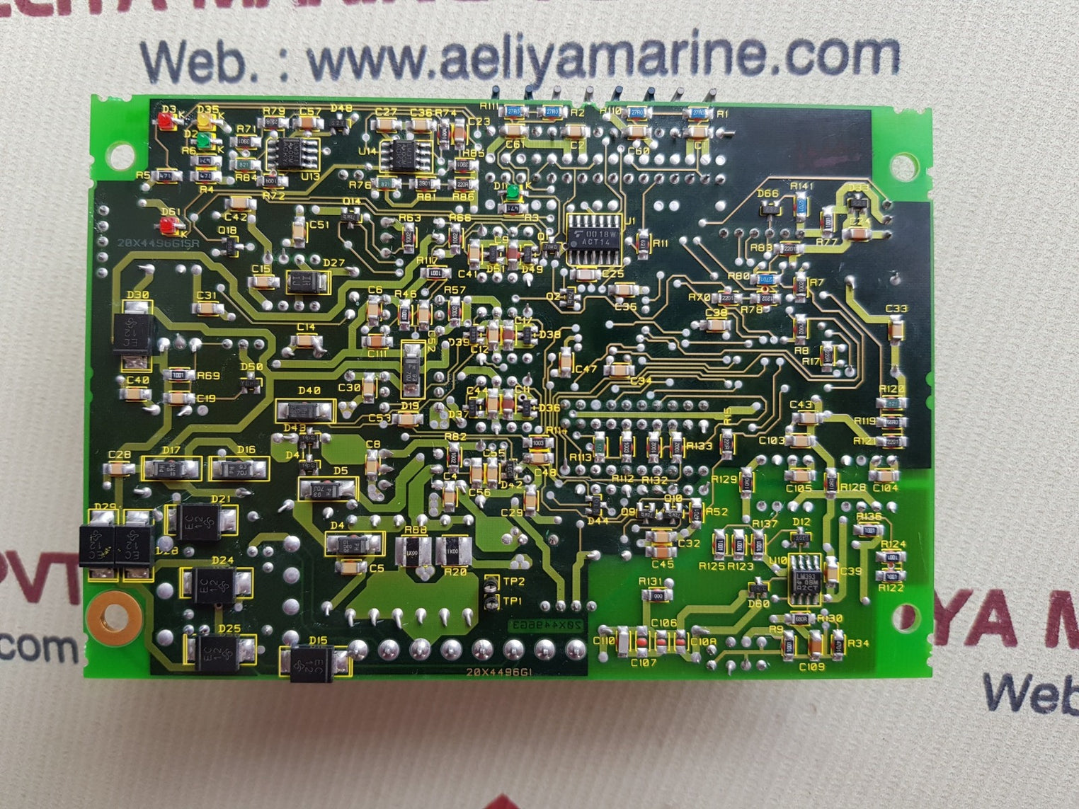 Alstom power 20x4496 pcb card rev 0002
