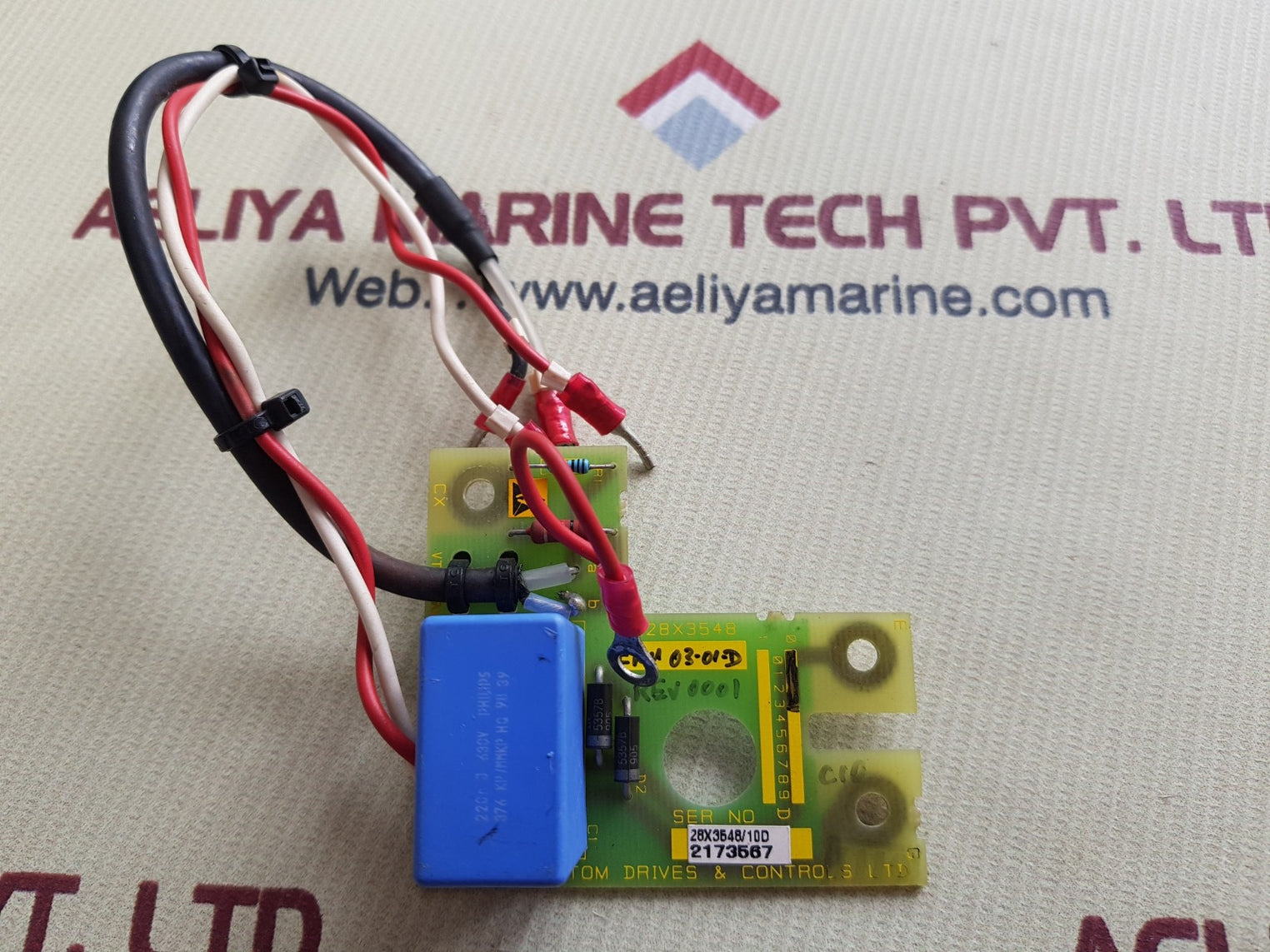 Alstom power 20x4496 pcb card rev 0002