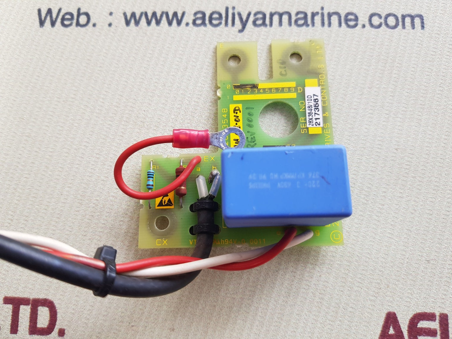 Alstom power 20x4496 pcb card rev 0002