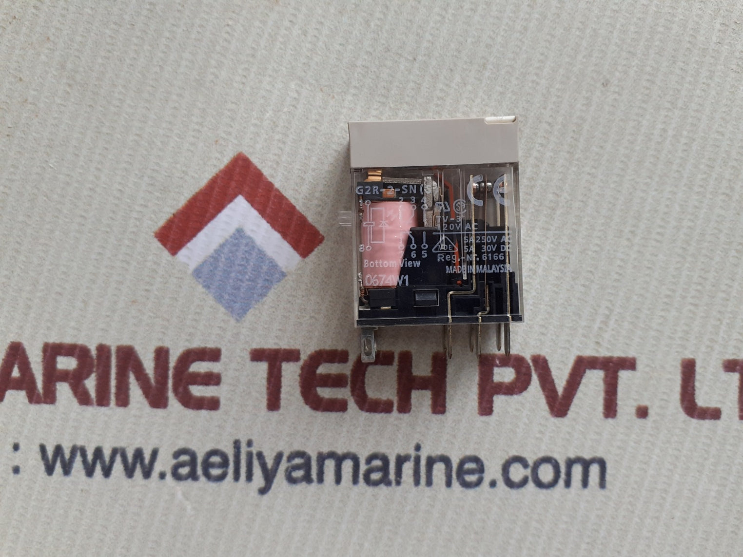 Omron g2r-2-sn(s) relay 