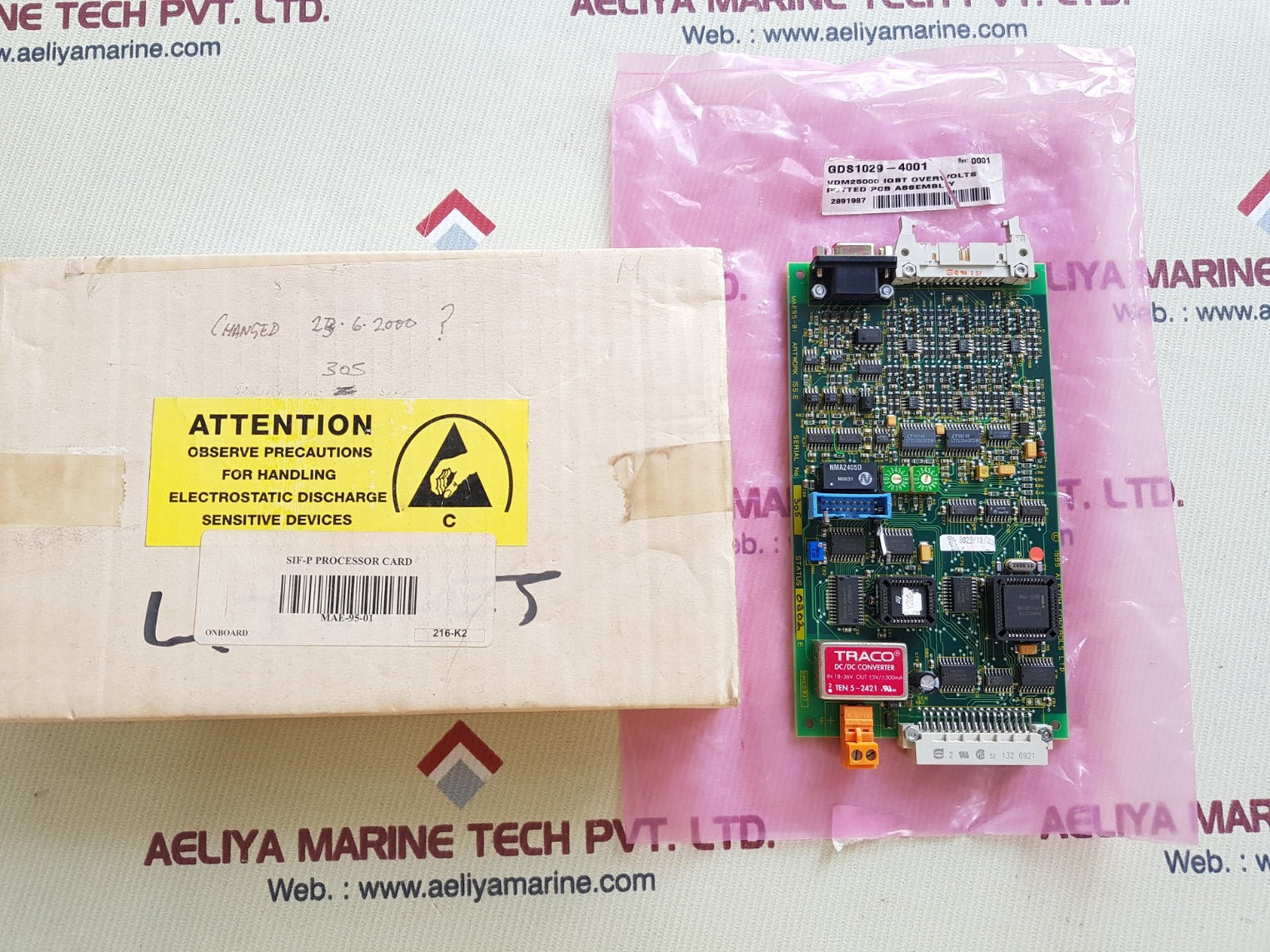 Alstom mae95-01 pcb card 