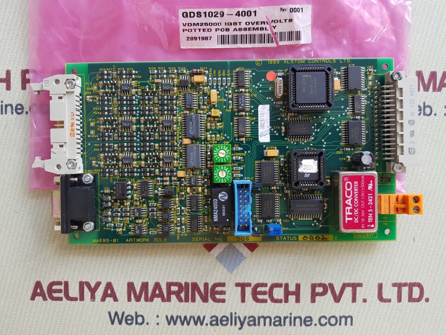 Alstom mae95-01 pcb card 