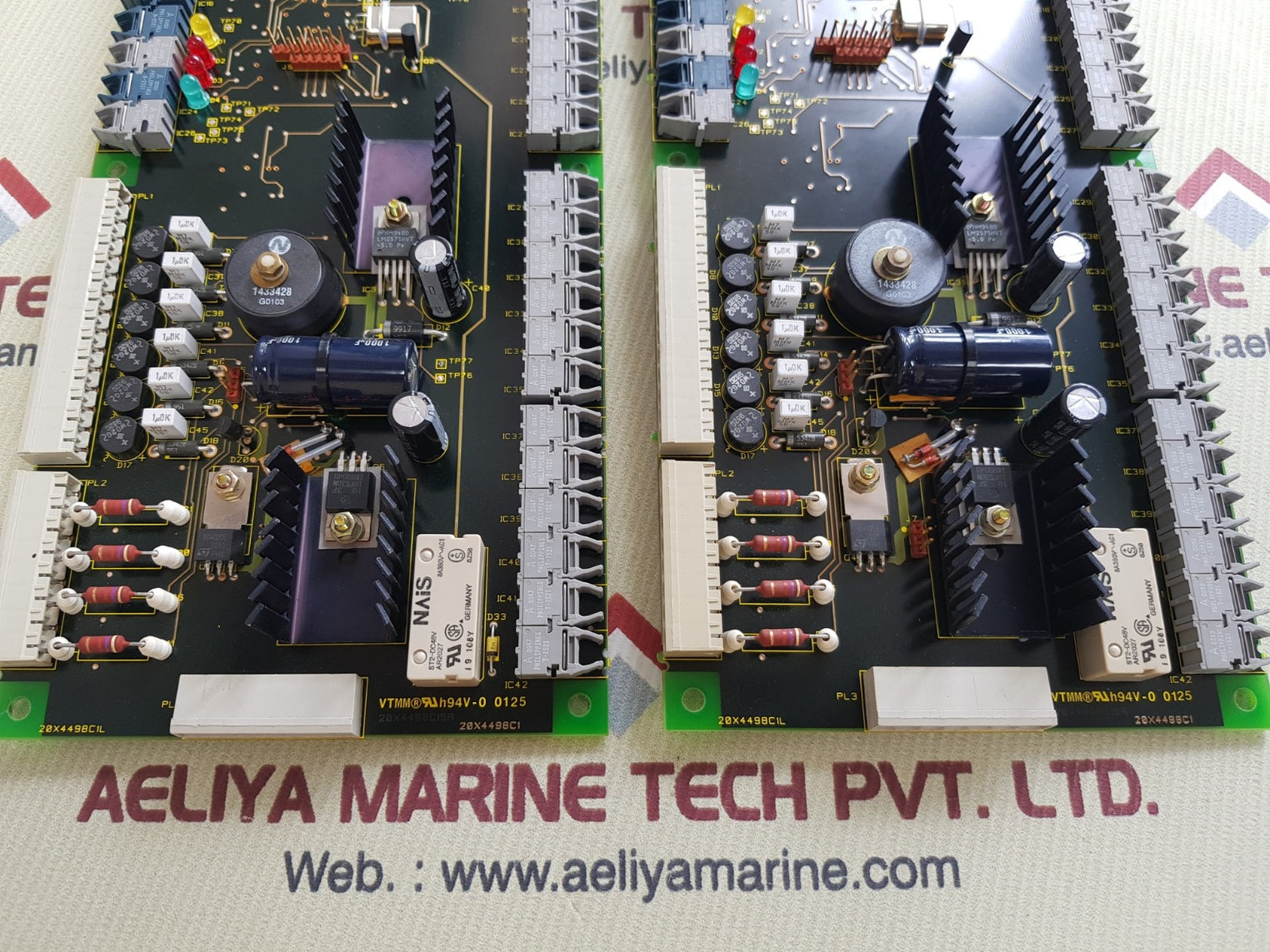 Alstom 20x4498c1l mk20 distribution board