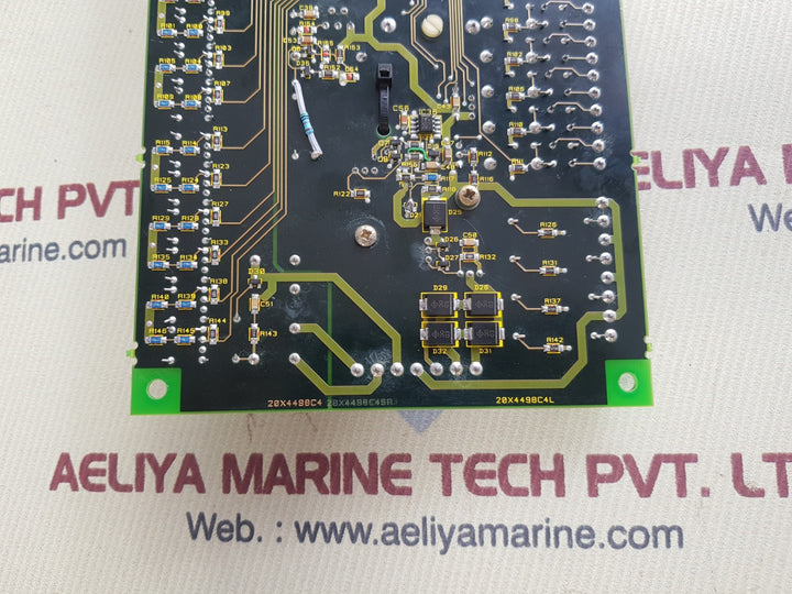 Alstom 20x4498c1l mk20 distribution board