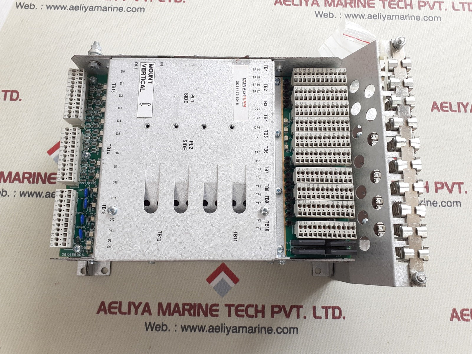 Ge converteam gds1173-6016 power interface board 