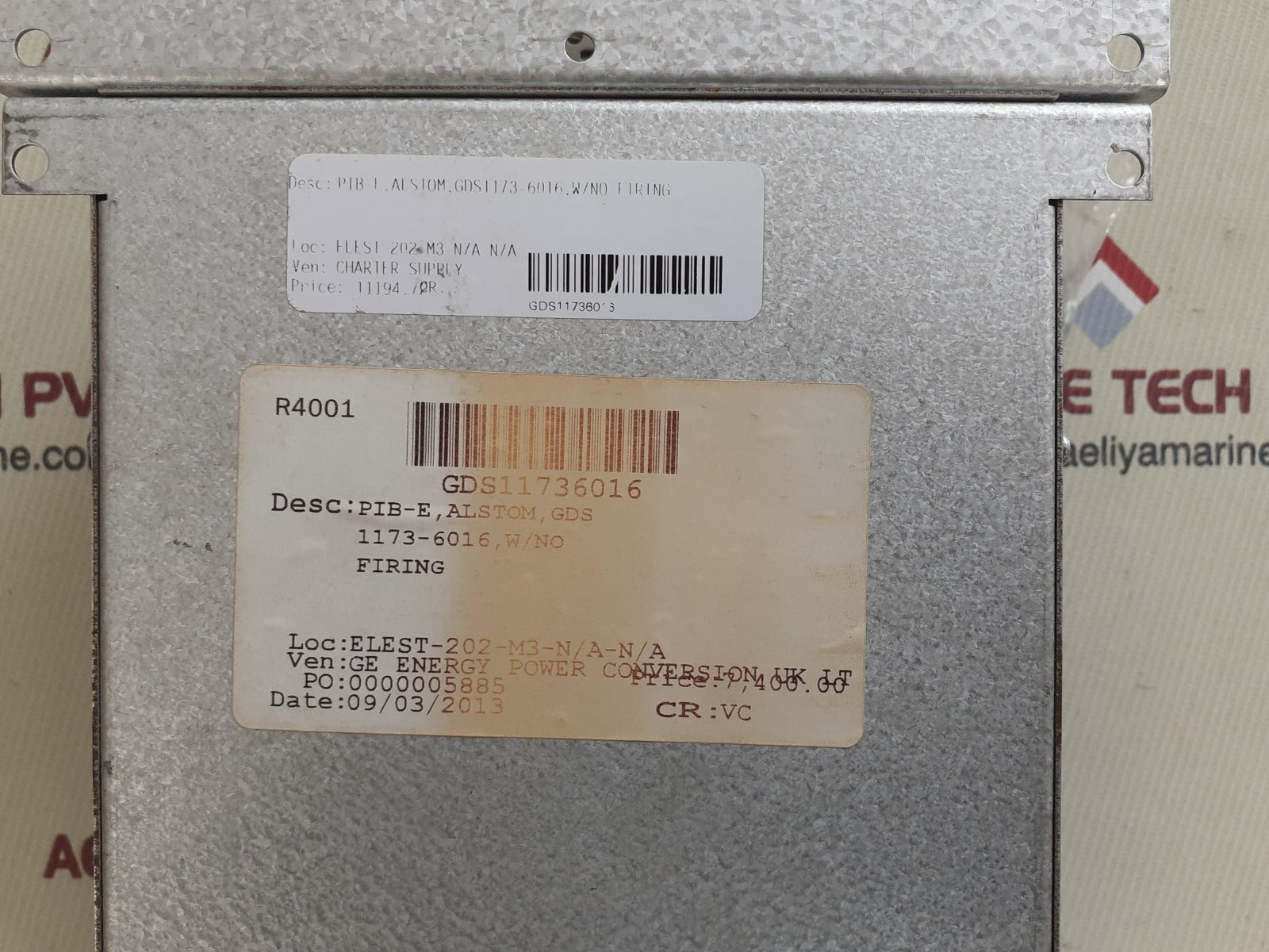 Ge converteam gds1173-6016 power interface board 