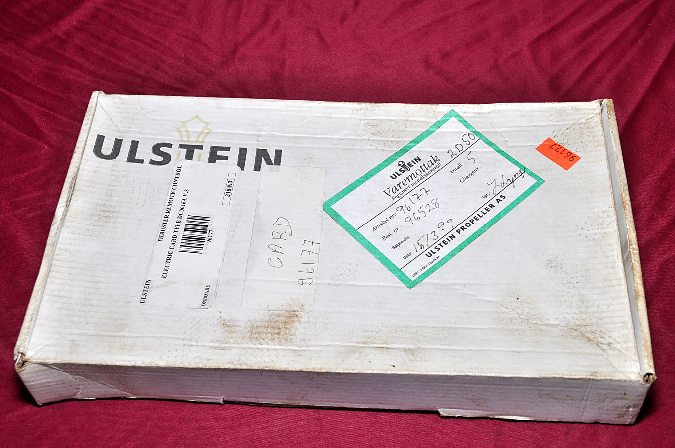 Thruster remote control