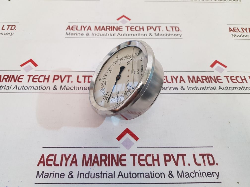 Gauge 2,0 To 100 % Bar Kl. 1.0