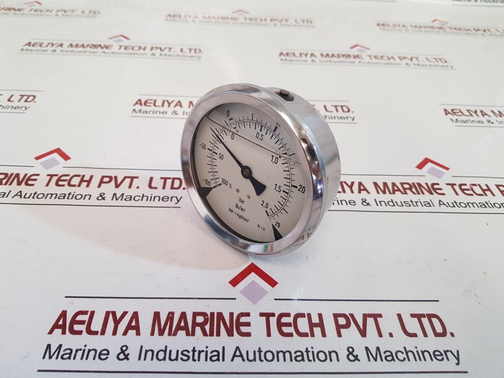 Gauge 2,0 To 100 % Bar Kl. 1.0