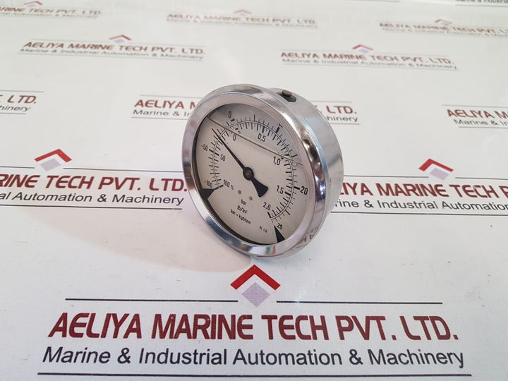 Gauge 2,0 To 100 % Bar Kl. 1.0