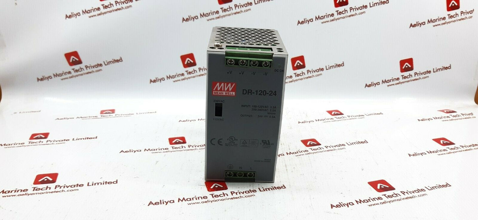 Mean well dr-120-24 power supply