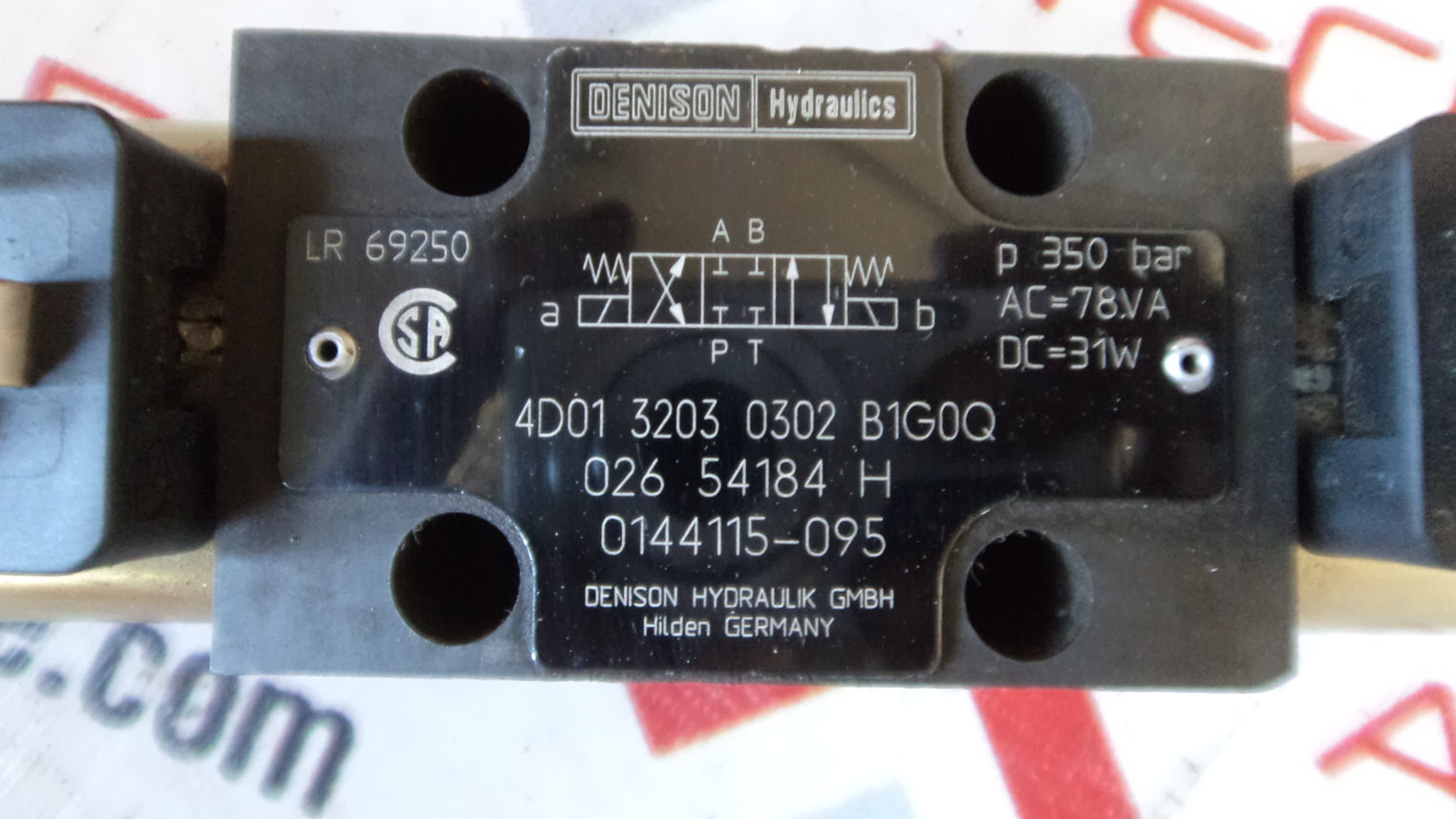 Denison hydraulics 4d01 3203 0302 b1g0q