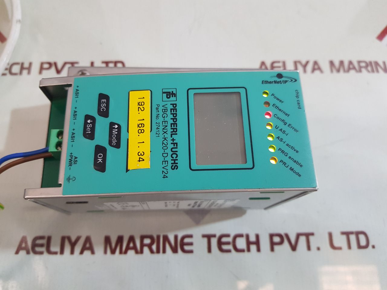 Pepperl+Fuchs Vbg-enx-k20-d-ev24 Ethernet/Ip+Modbus Tcp Gateway 
