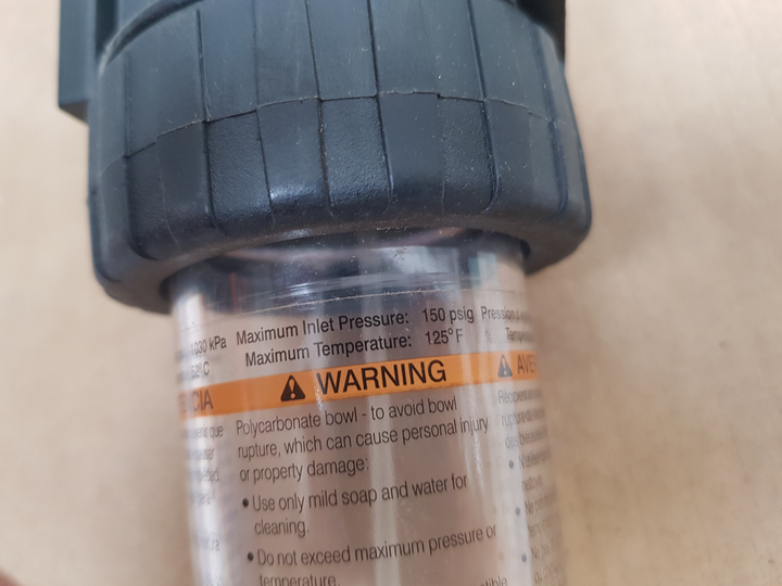 Parker 06l11be pneumatic lubricator