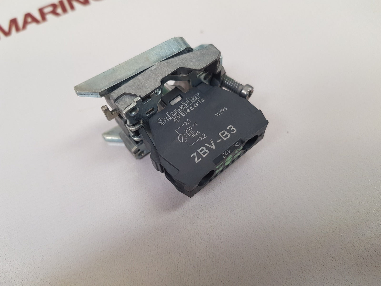 Schneider Electric Xb4 Bvb3 Led Pilot Light With Zbv-b3