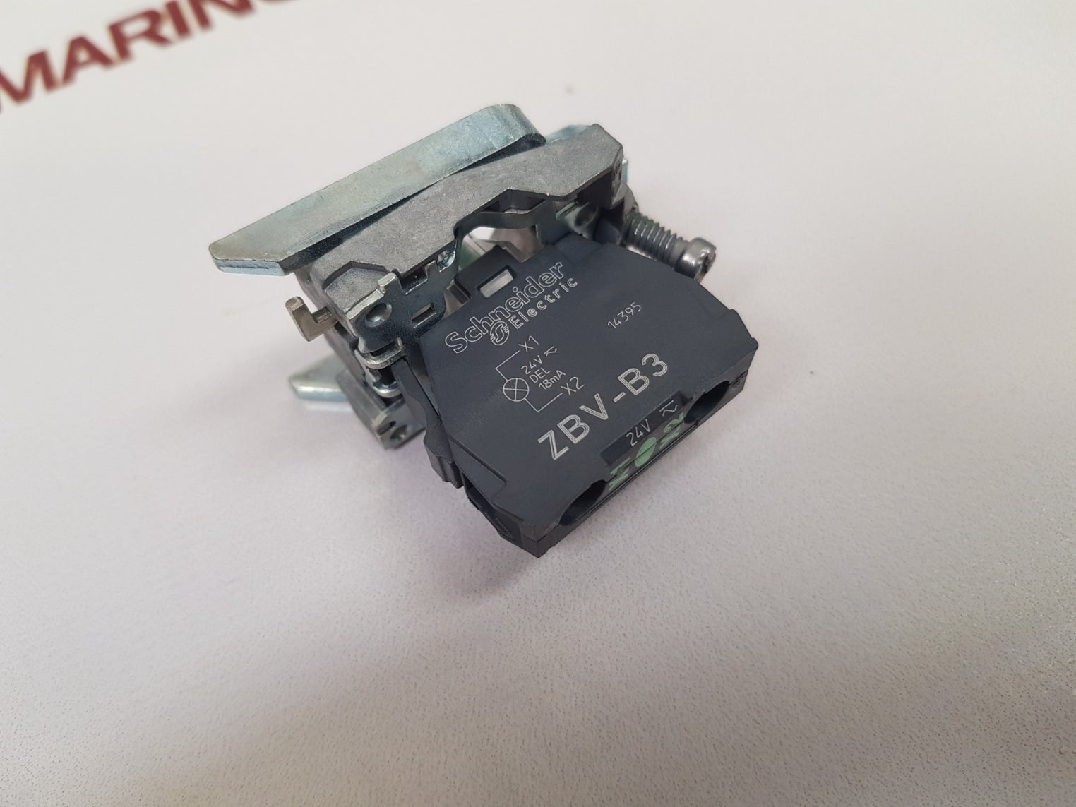 Schneider Electric Xb4 Bvb3 Led Pilot Light With Zbv-b3