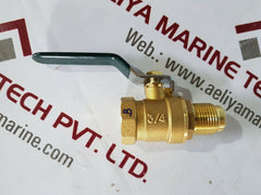 Honeywell 3/4 brass ball valve