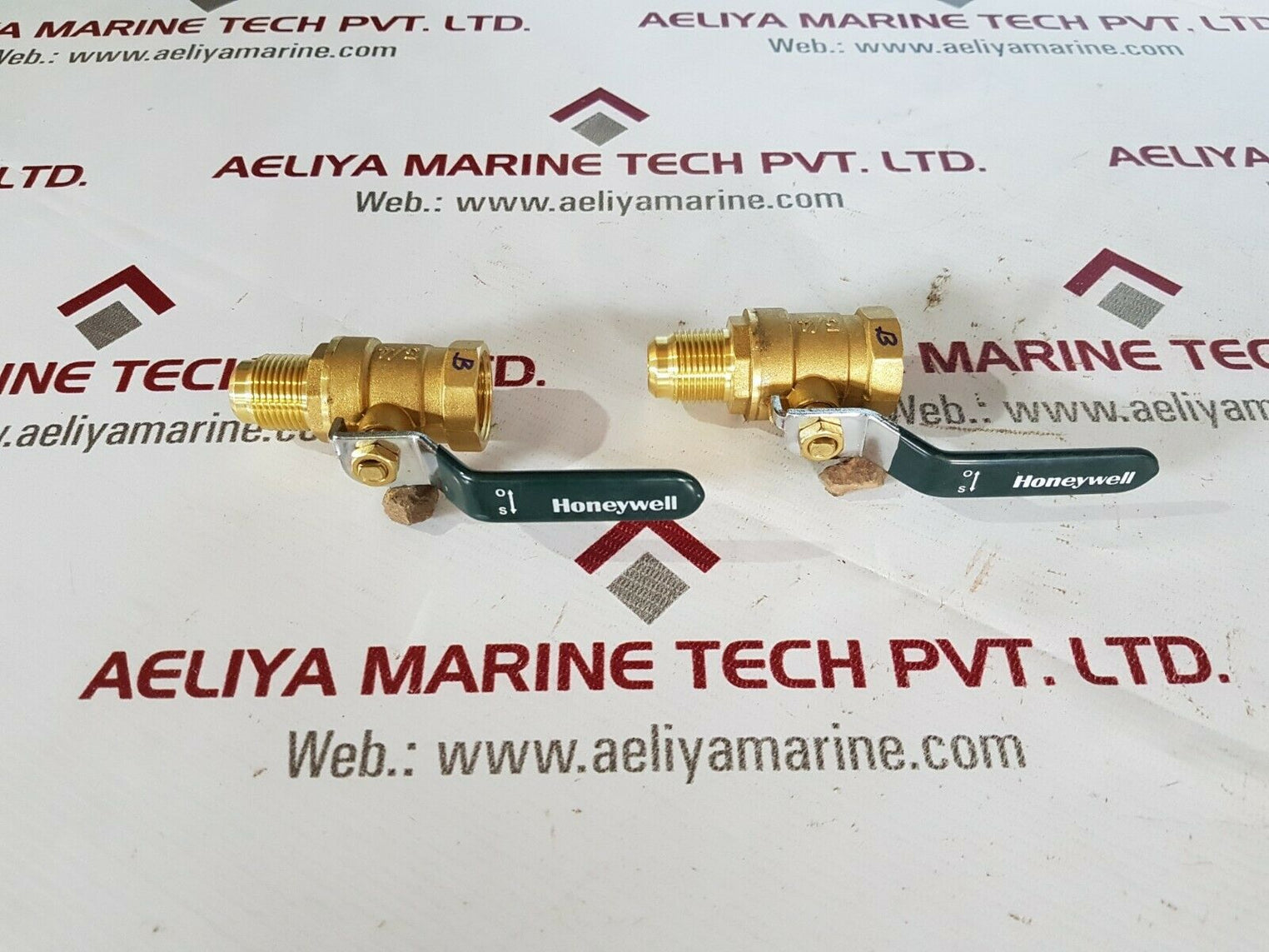 Honeywell 3/4 brass ball valve