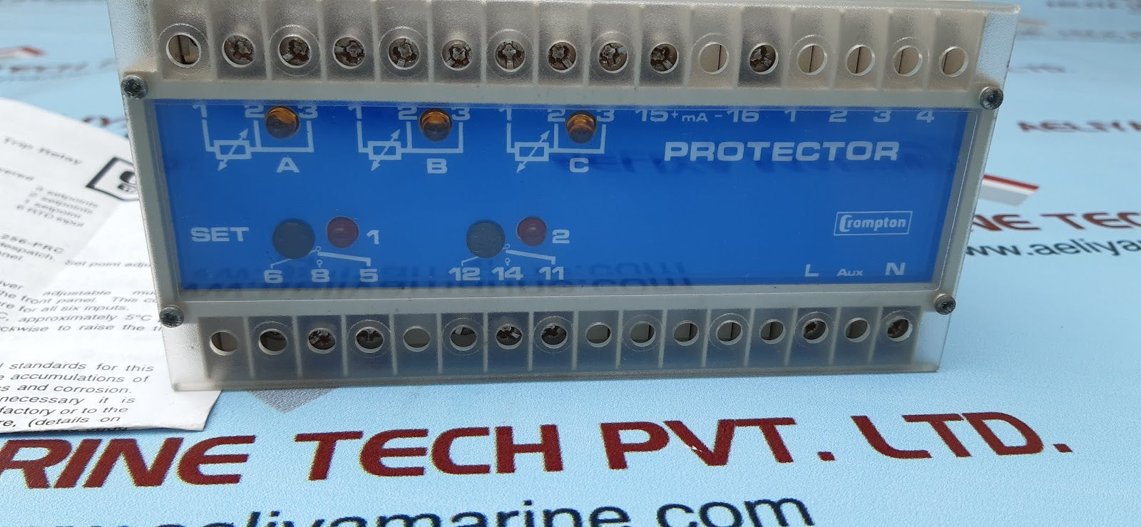 Crompton 256-prbw temperature relay
