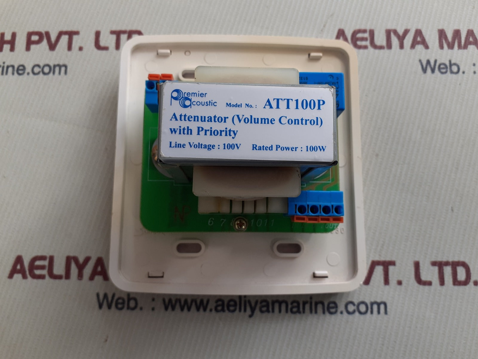 Premier acoustic att100p attenuator volume control 100w