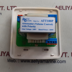Premier acoustic att100p attenuator volume control 100w