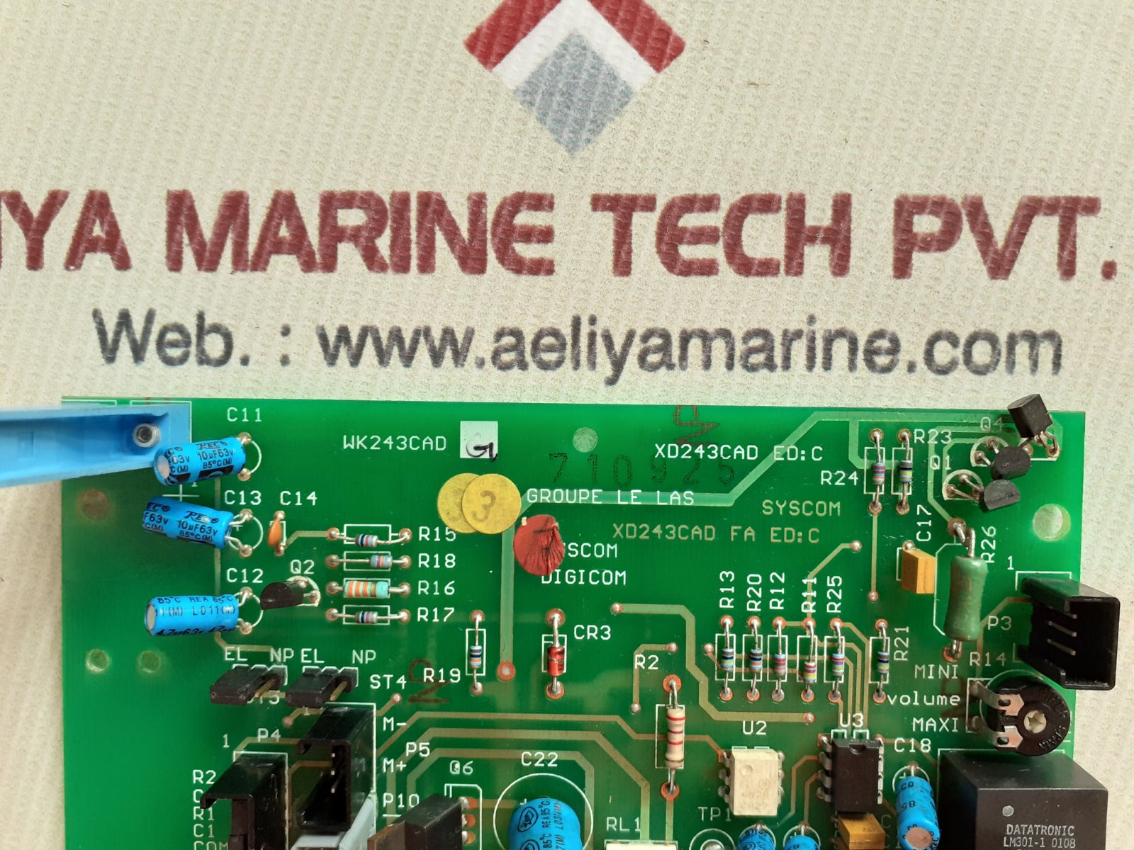 Syscom xd243cad pcb card   