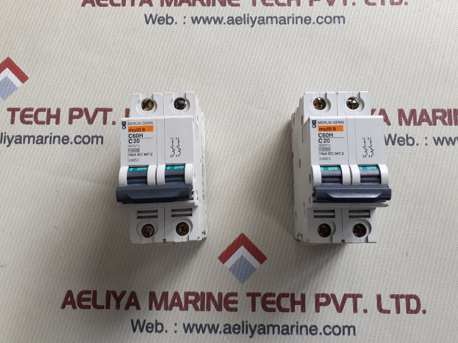 Merlin multi 9 c60h c20 circuit breaker