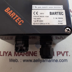 Bartec 07-5103 junction box 