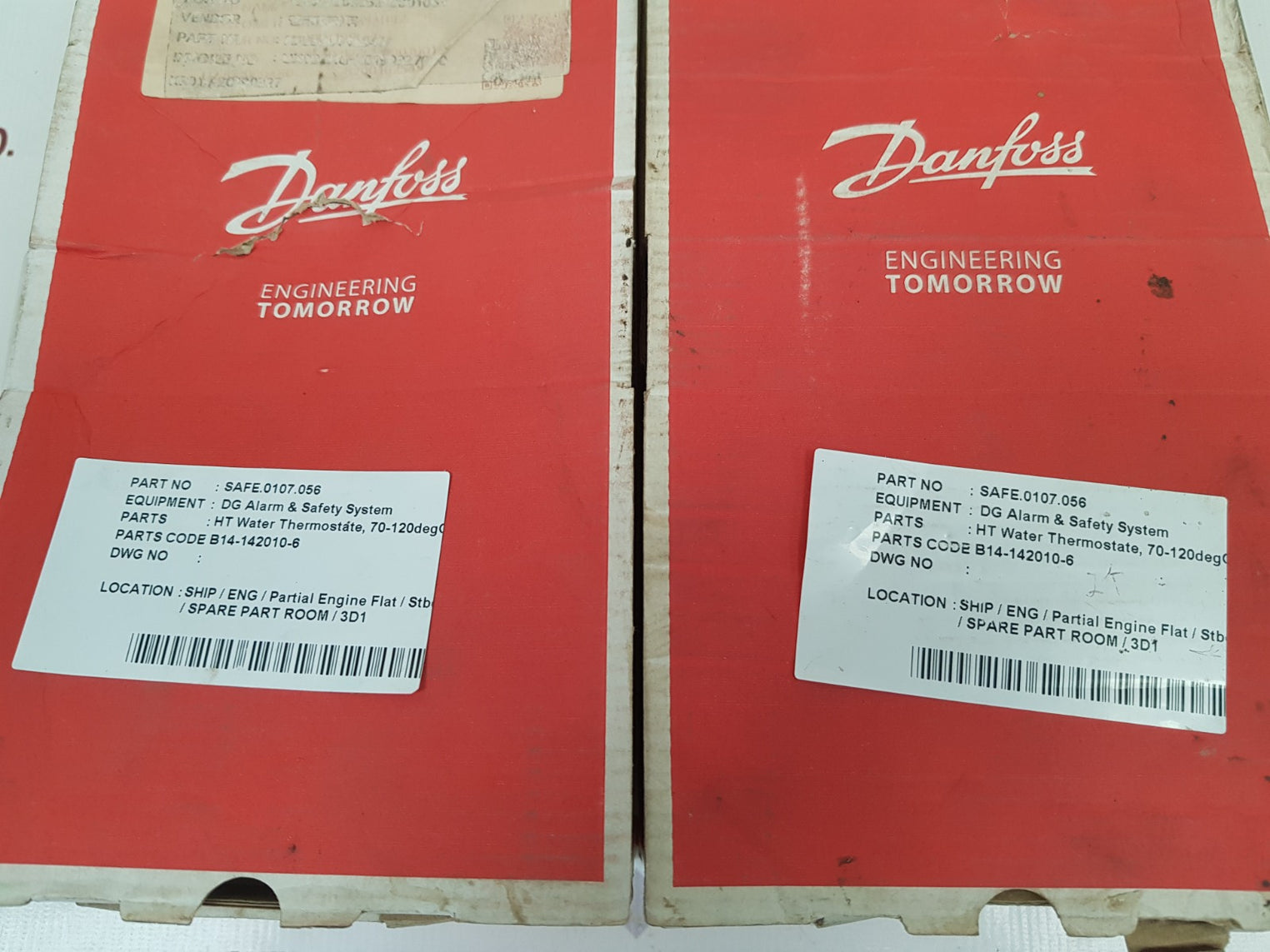 Danfoss kps80 pressure switch and thermostat