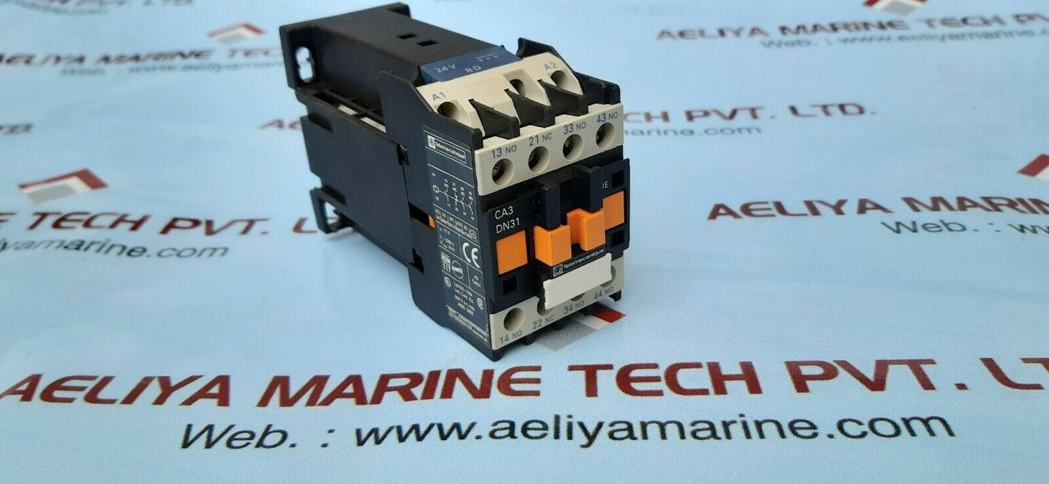 Telemecanique ca3 dn31bd control relay