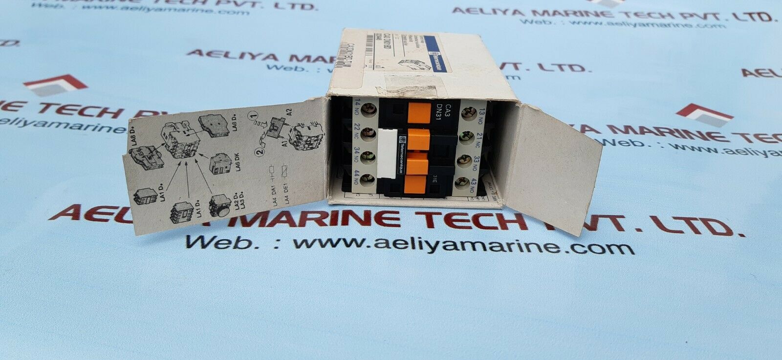 Telemecanique ca3 dn31bd control relay