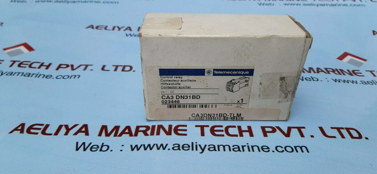 Telemecanique ca3 dn31bd control relay