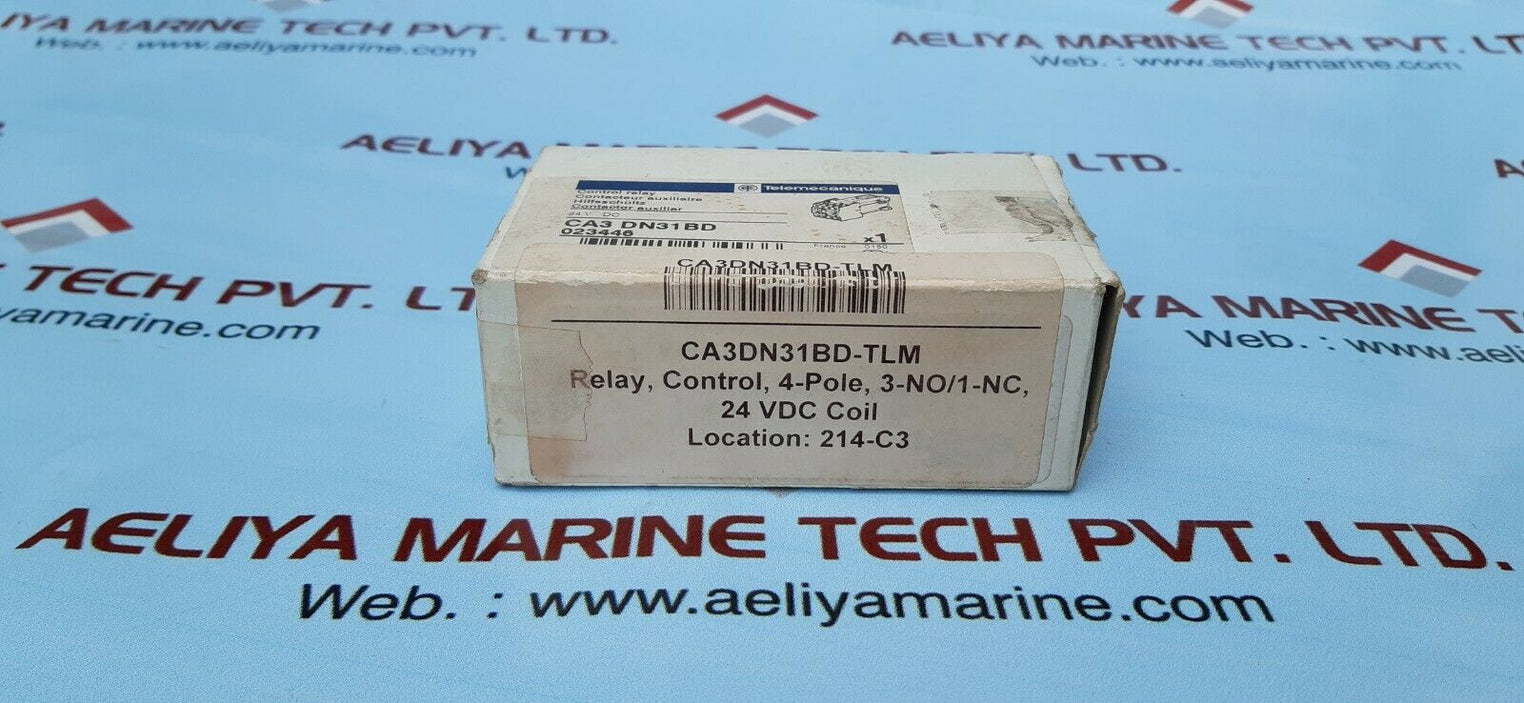 Telemecanique ca3 dn31bd control relay