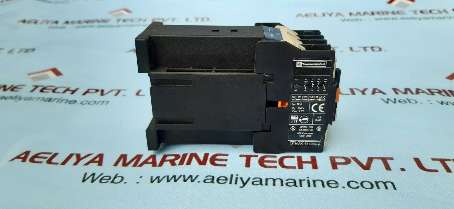 Telemecanique ca3 dn31bd control relay