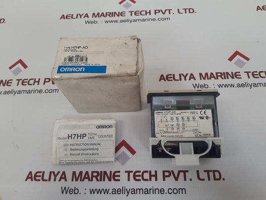 Omron h7hp-ad total/time counter New