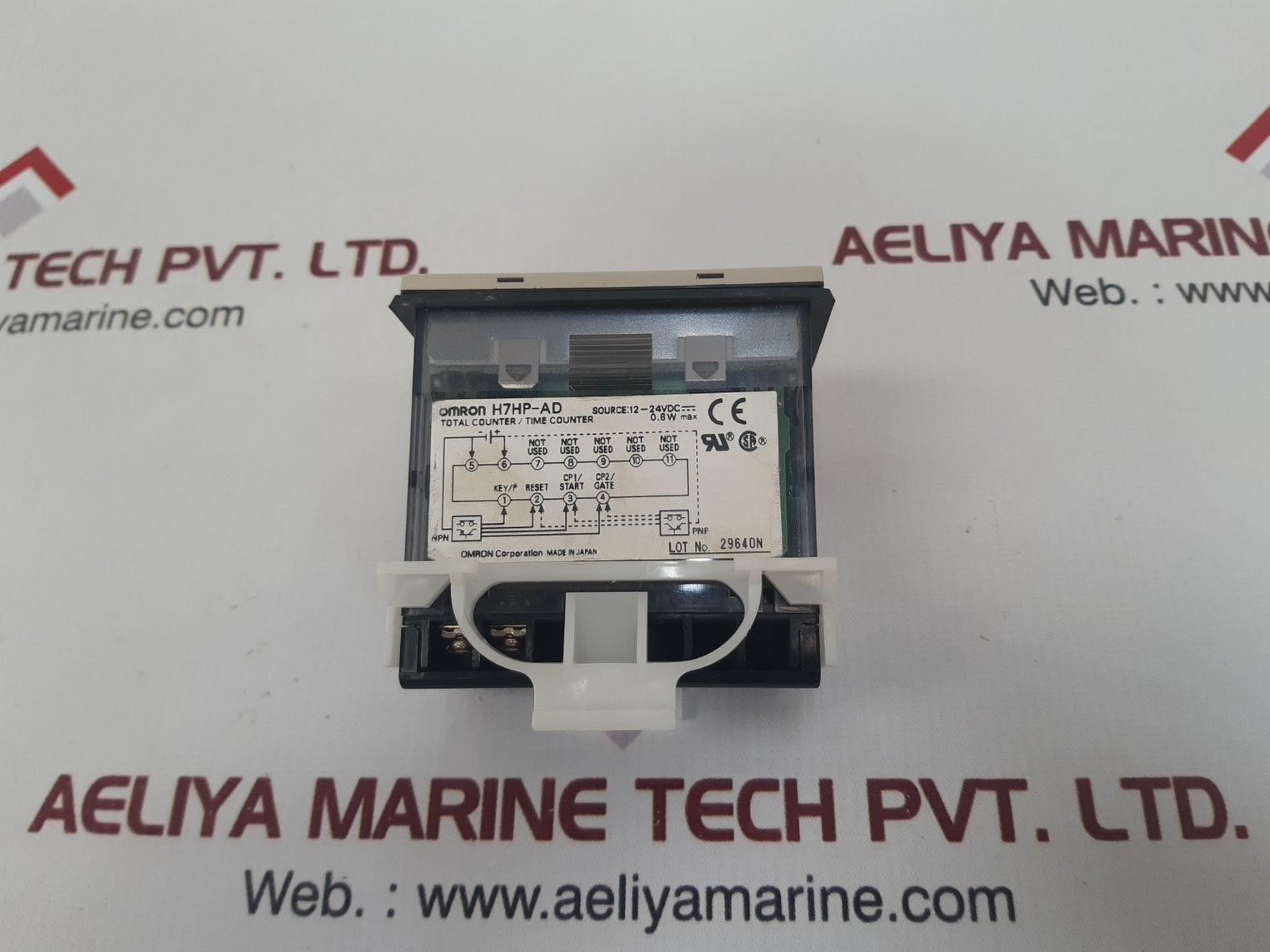 Omron h7hp-ad total/time counter New