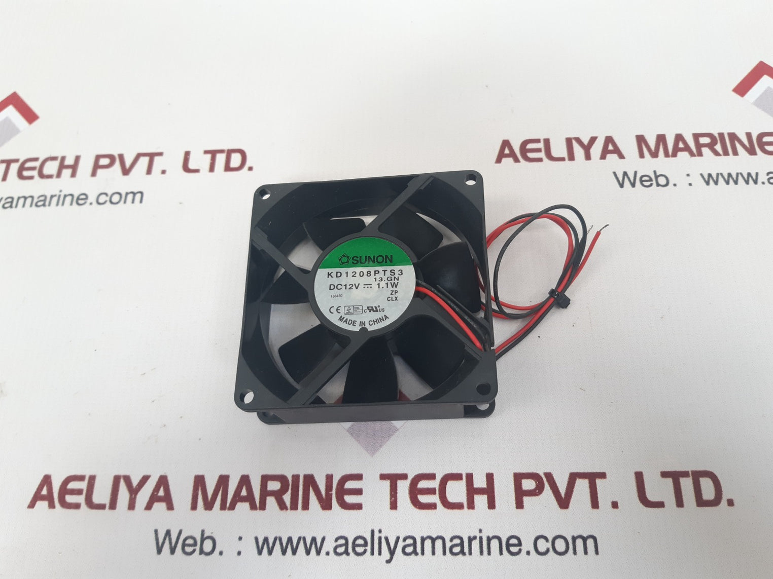 Sunon kd1208pts3 cooling fan dc 12v---1.1w