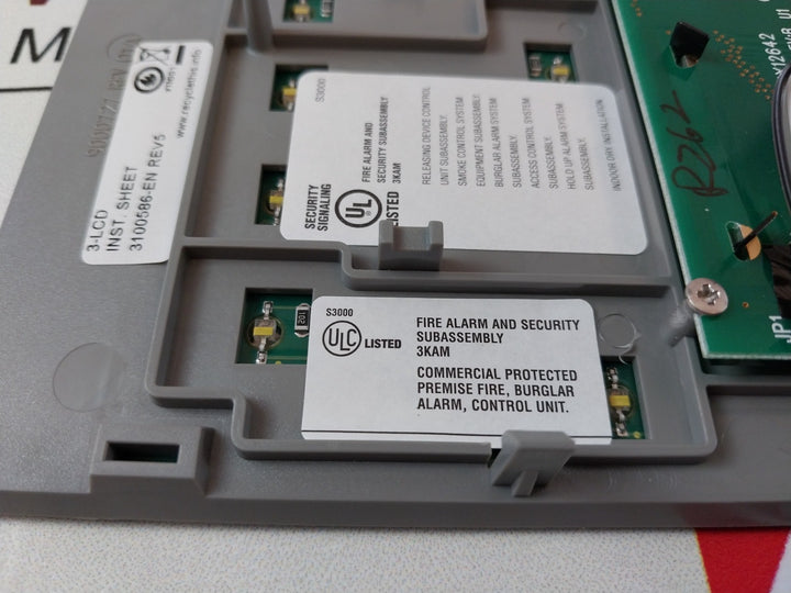 Edwards 3-lcd 3100586-en Rev5 Fire Alarm And Security Module Free Shipping