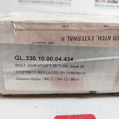 3166380 Bolt Scr Atch