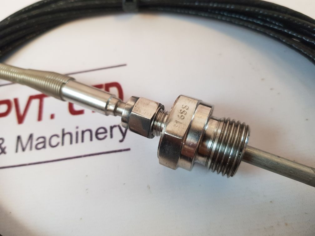 316Ss 6Mm Male Connector With Cable