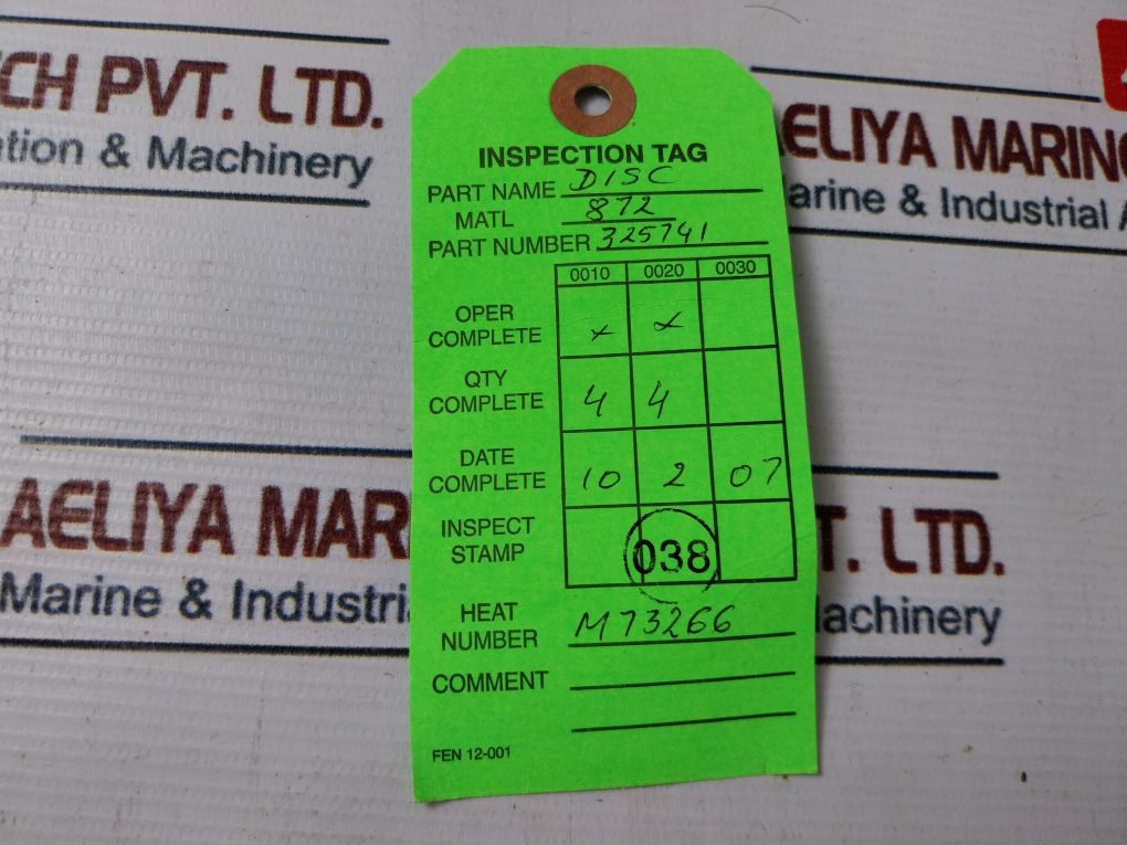325741 Disc M73266 Psv-0134.0001