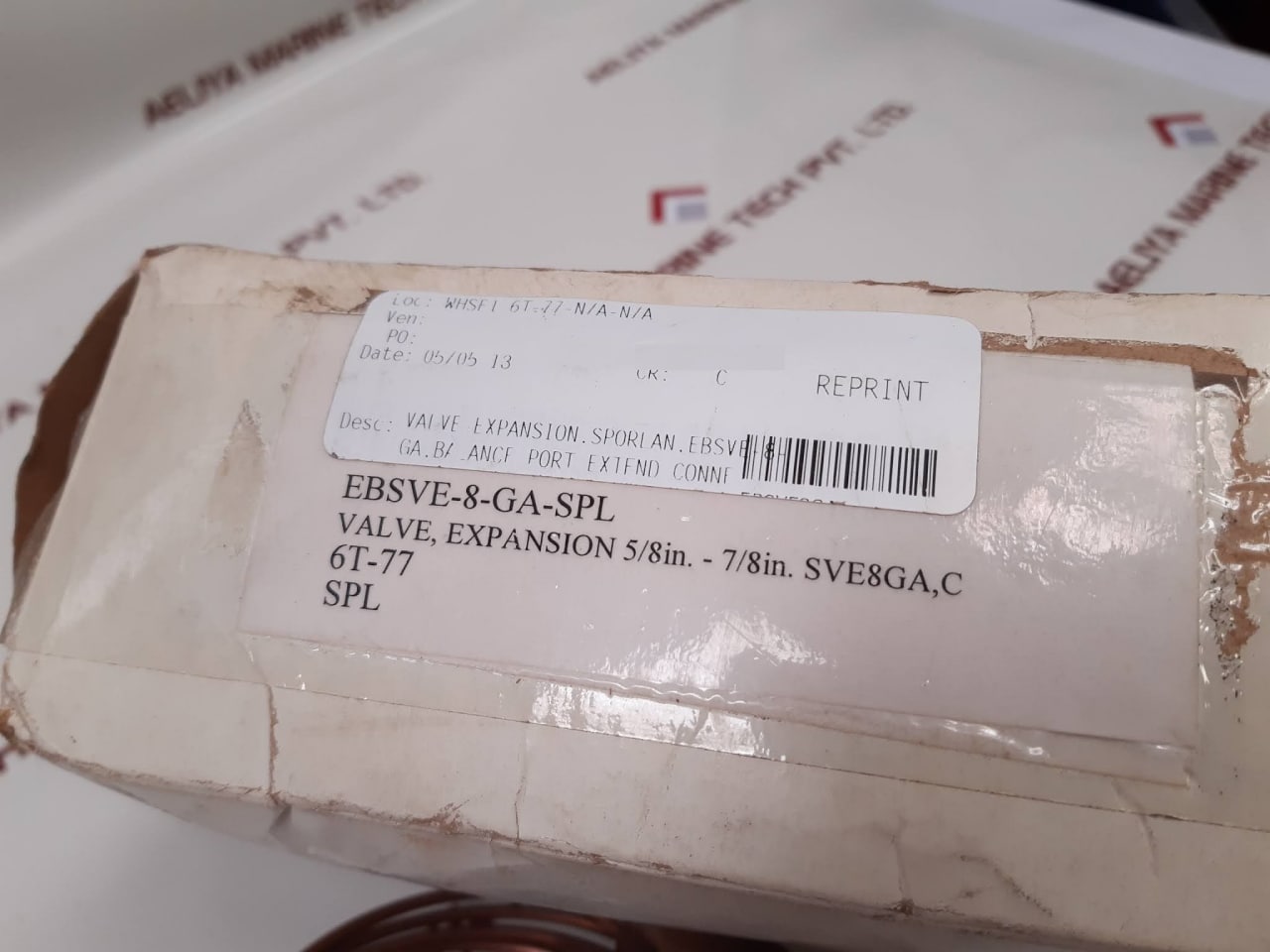 Sporlan Ebsve-8-ga Expansion Valve