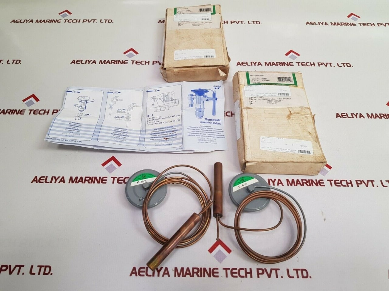 Sporlan Kt-83-vc Thermostatic Expansion Valve R-22