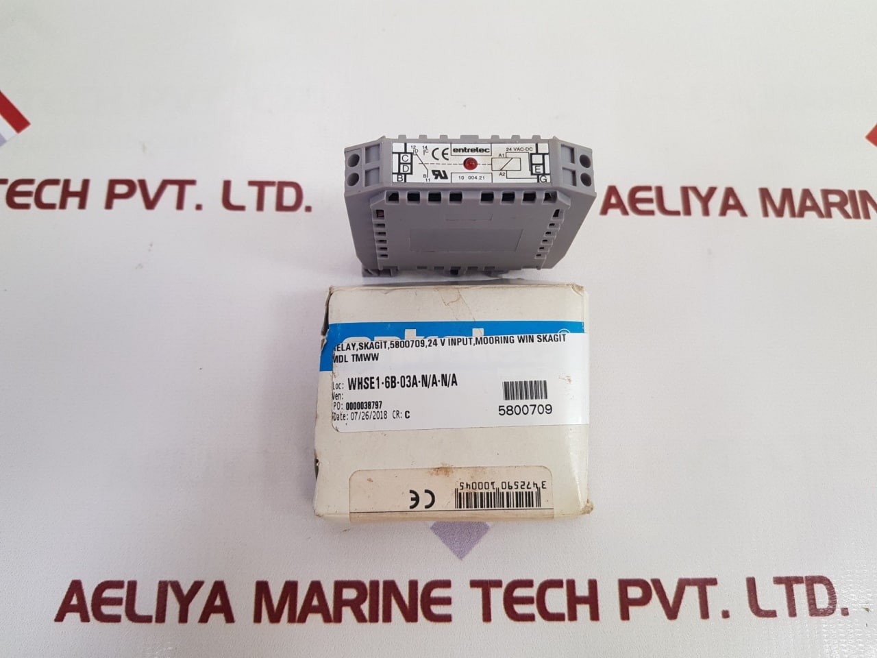 Entrelec 10 004.21 relay interface module 