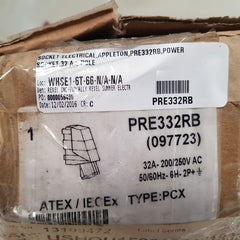 Appleton Pre332Rb Power Electrical Socket