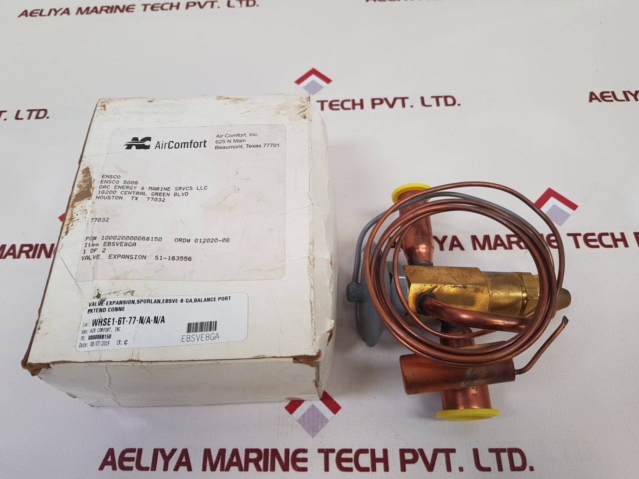 Parker Hannifin Sporlan Ebsve-8-ga Expansion Valve New