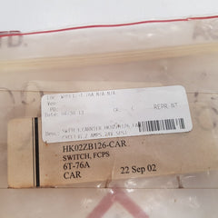 Texas instruments hk02zb126a switch New